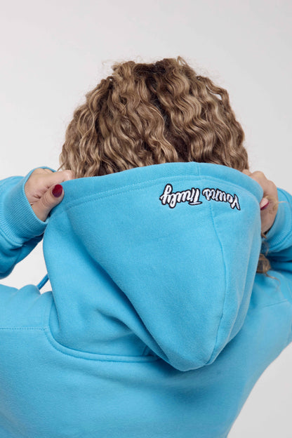 𝓟𝓸𝔀𝓭𝓮𝓻 𝓑𝓵𝓾𝓮 Hoodie